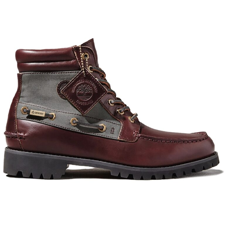 Timberland 7-Eye Mid Lace GTX Boots - Dark Red Full Grain