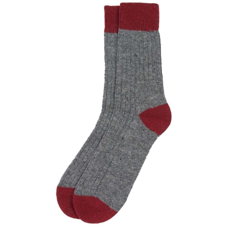 Barbour Houghton Socks - Mid Grey