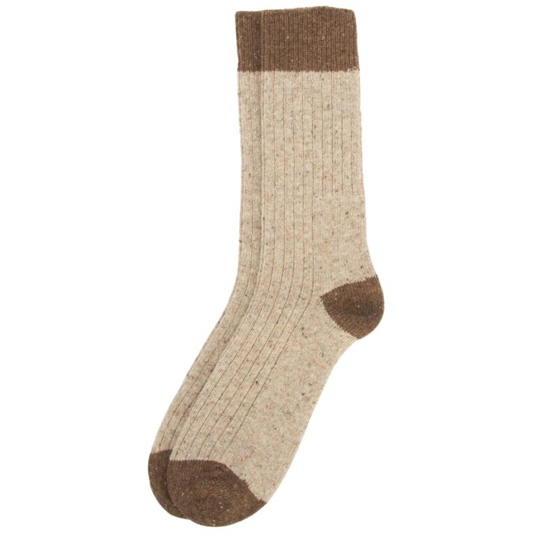 Barbour Houghton Socks - Biscuit
