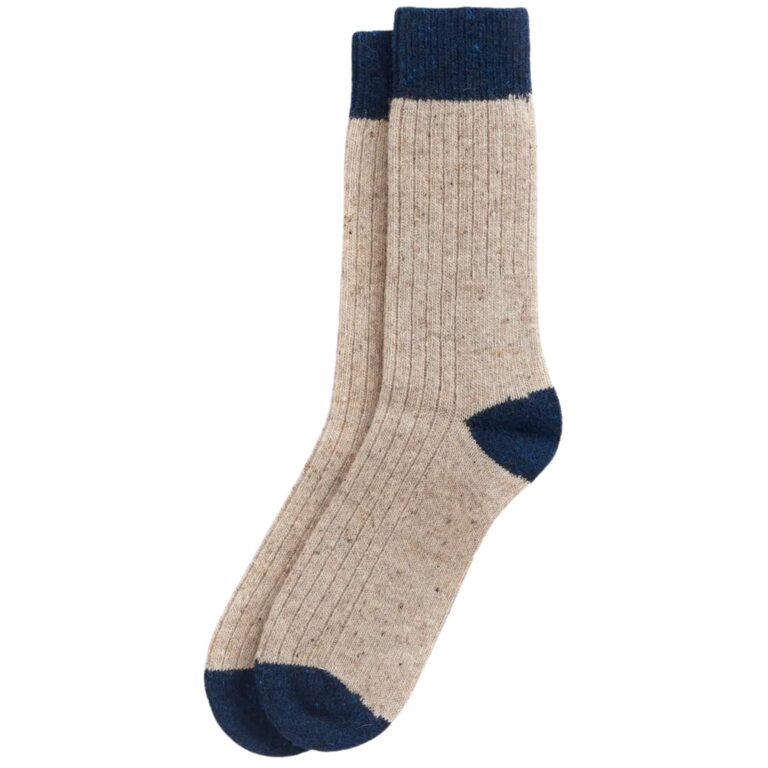 Barbour Houghton Socks - Stone