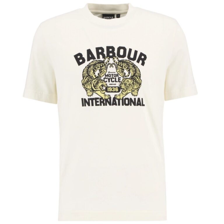 Barbour International Talisman Graphic T-Shirt - White