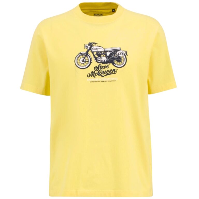Barbour International Cerney T-Shirt - Yellow