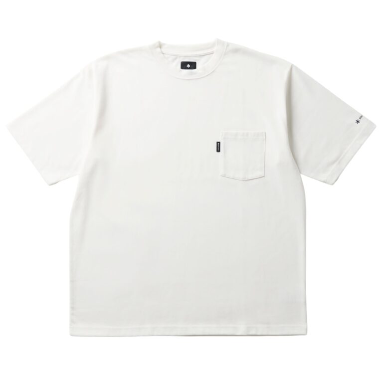 Snow Peak Pocket T-Shirt - Off White