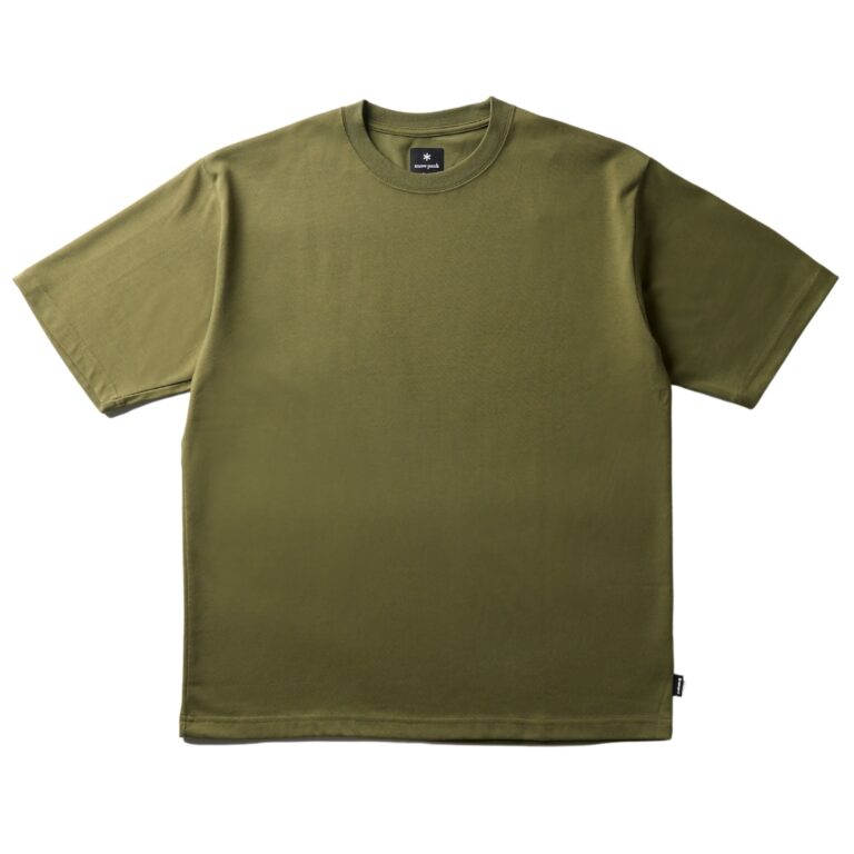 Snow Peak Back Printed Logo T-Shirt - Olive