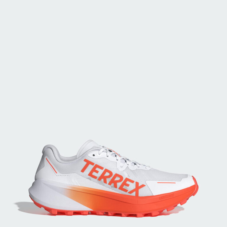 adidas Terrex Agravic 3 Trail Running Shoes Cloud White / Semi Impact Orange / Dash Grey