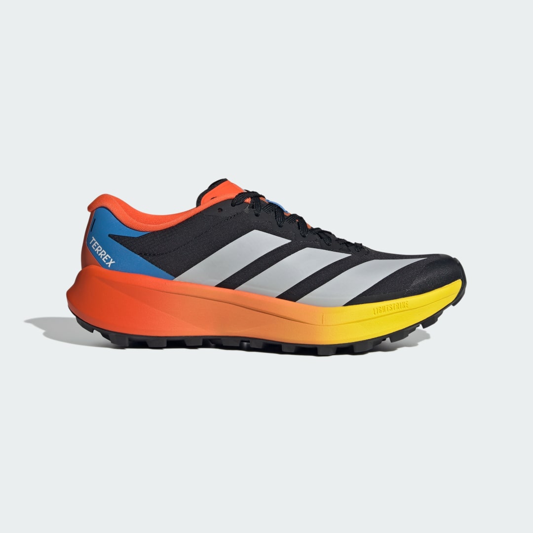 adidas Terrex Agravic 4 Trail Running Shoes Core Black / Grey Two / Semi Impact Orange