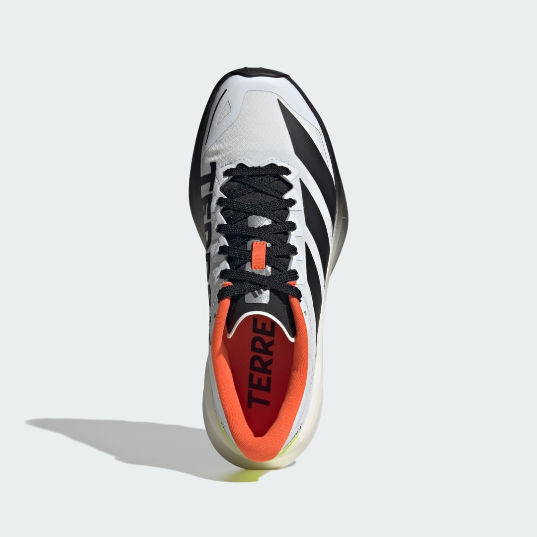 adidas Terrex Agravic 4 Trail Running Shoes Cloud White / Core Black / Semi Impact Orange - Image 2