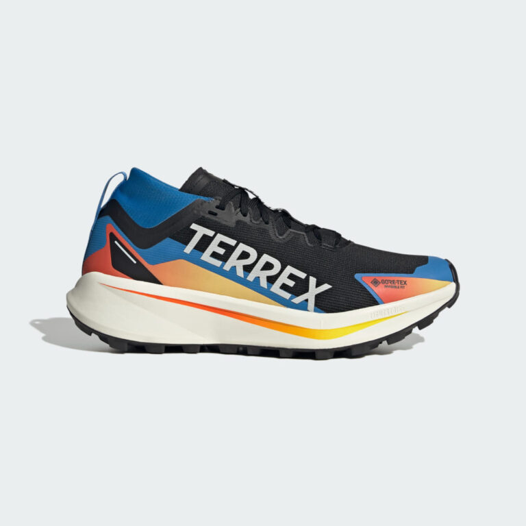 adidas Terrex Agravic GTX Trail Running Shoes Core Black / Cloud White / Ray Blue