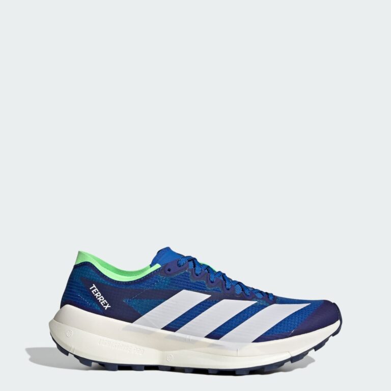 adidas Terrex Agravic Speed 2 Trail Running Shoes Blue / Dash Grey / Lime Burst