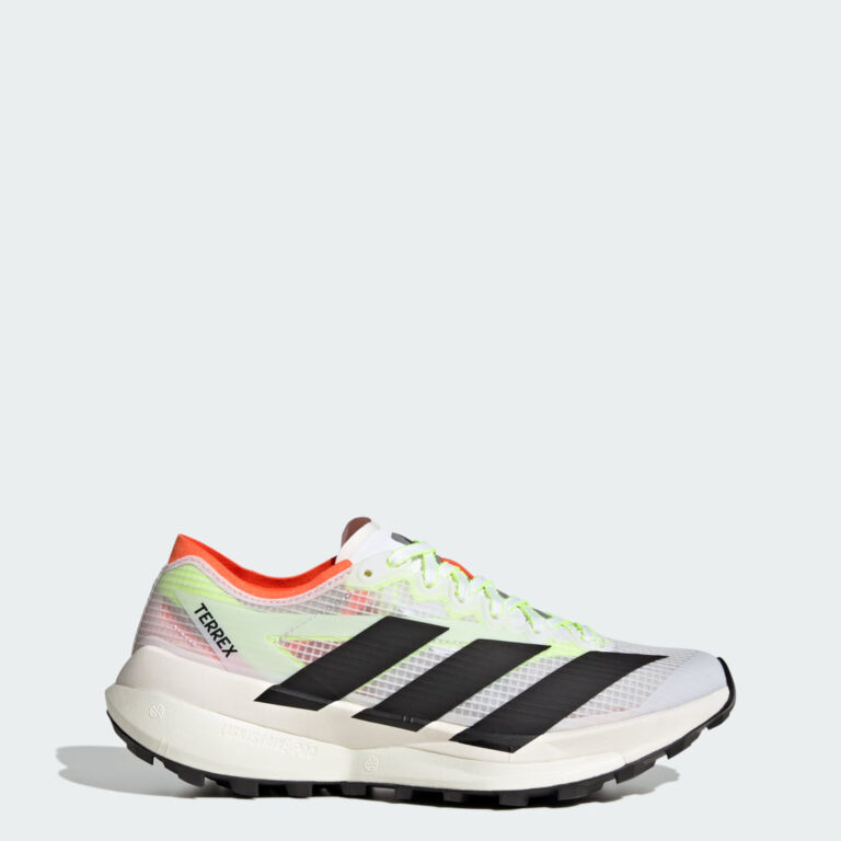 adidas Terrex Agravic Speed 2 Trail Running Shoes Cloud White / Core Black / Semi Impact Orange