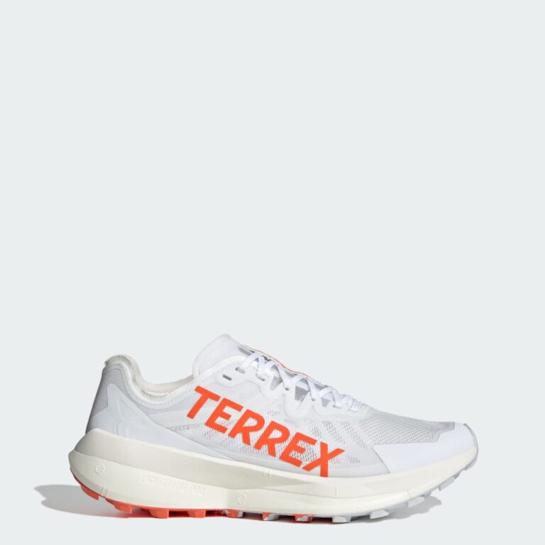 adidas Terrex Agravic Speed Trail Running Shoes Dash Grey / Impact Orange / Cloud White