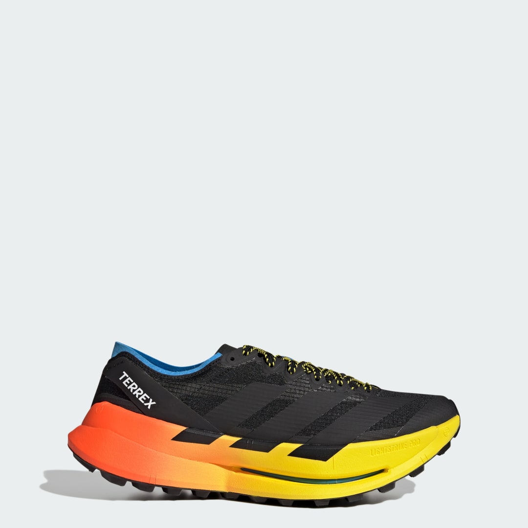 adidas Terrex Agravic Speed Ultra 2 Trail Running Shoes Core Black / Core Black / Lucid Ray Blue