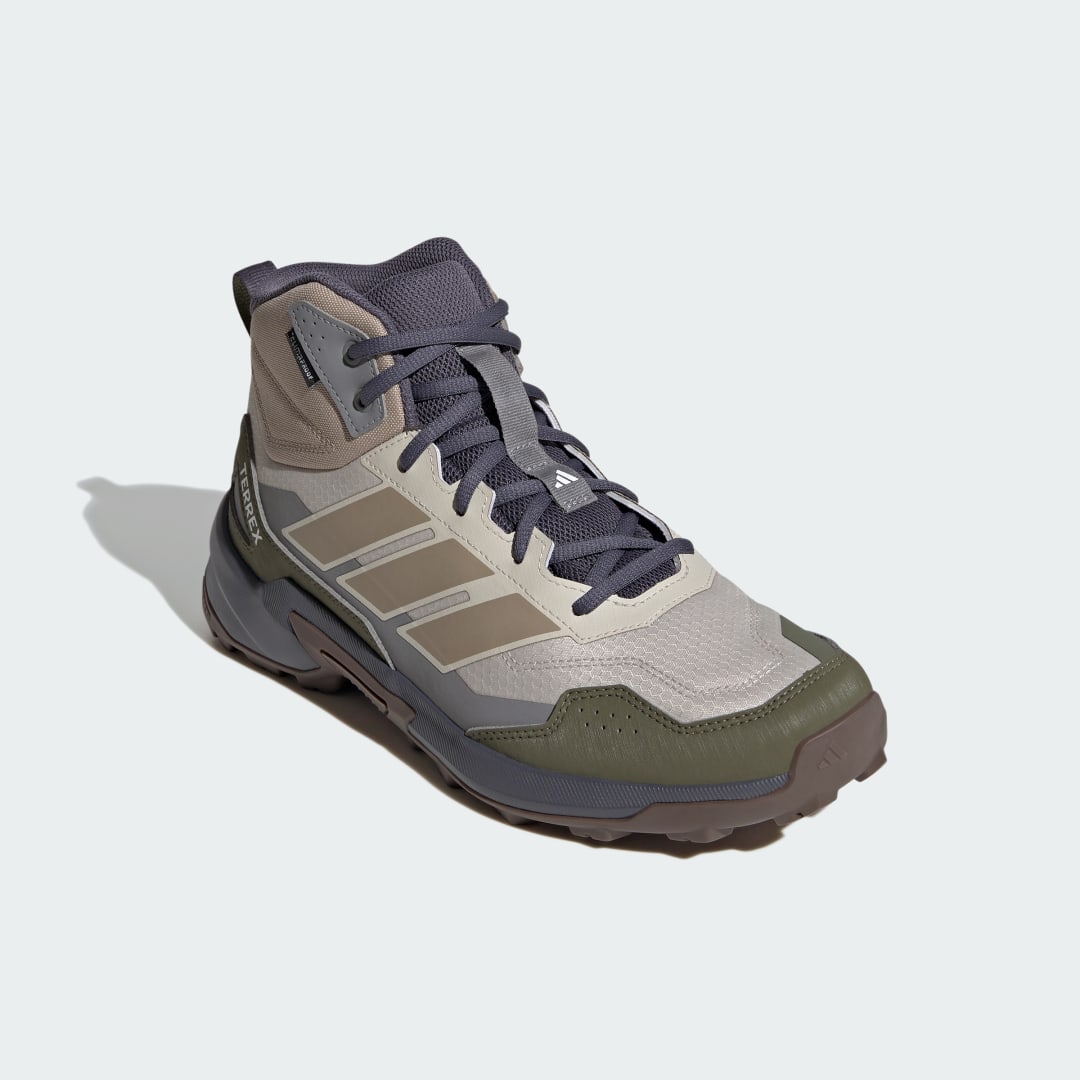 adidas Terrex Eastrail 3 Mid Climaproof Hiking Shoes Beige / Blanch Cargo / Olive Strata - Image 4