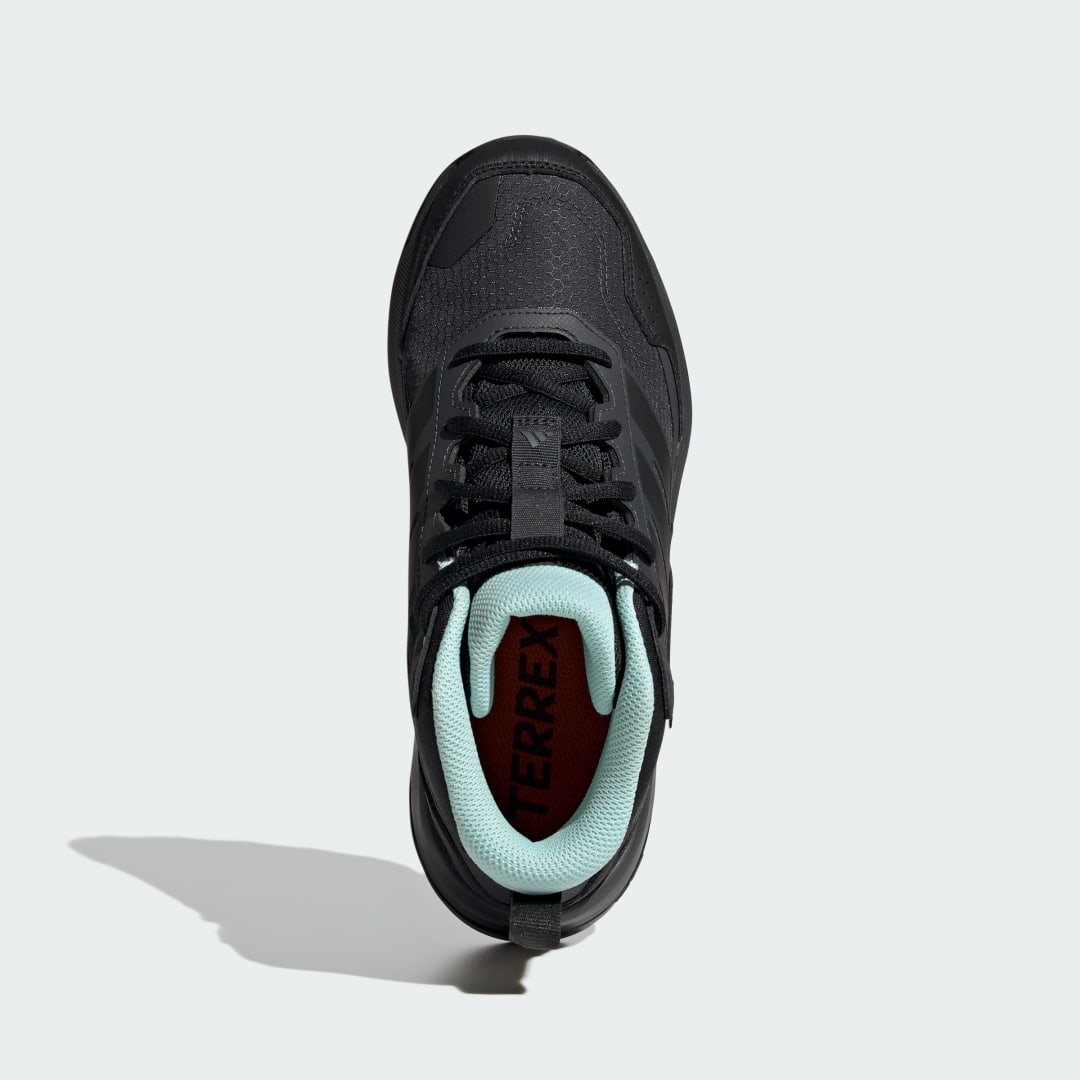 adidas Terrex Eastrail 3 Mid Climaproof Hiking Shoes Carbon / Core Black / Semi Flash Aqua - Image 2