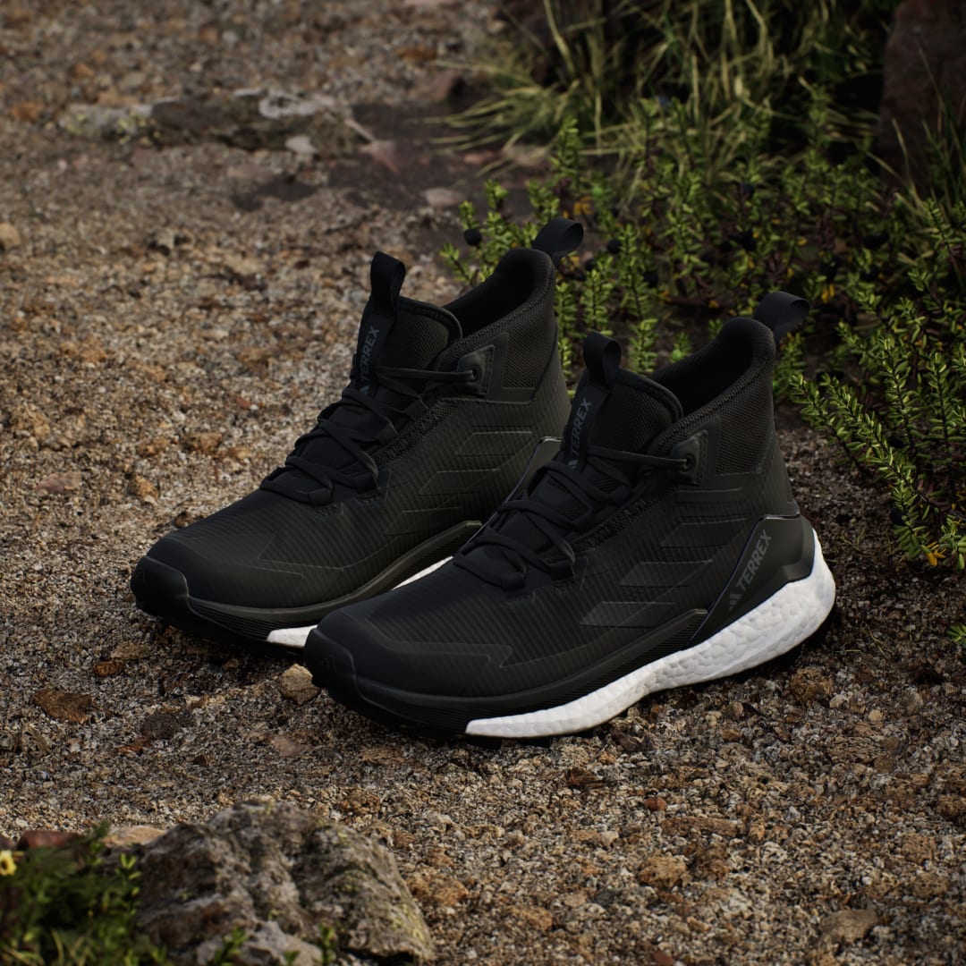 adidas Terrex Free Hiker 2.0 Gore-Tex Hiking Shoes Core Black / Core Black / Cloud White - Image 4