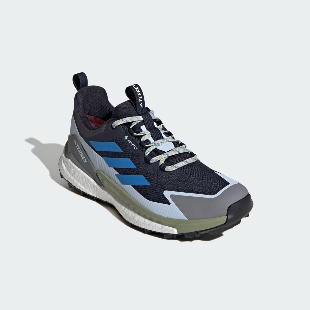 adidas Terrex Free Hiker 2.0 Low Gore-Tex Hiking Shoes Legend Ink / Ray Blue / Crystal Sky - Image 4