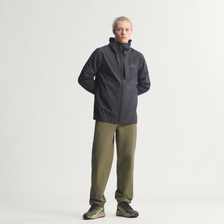 adidas Terrex Multi 2.5 Layer CLIMAPROOF Rain Jacket Black