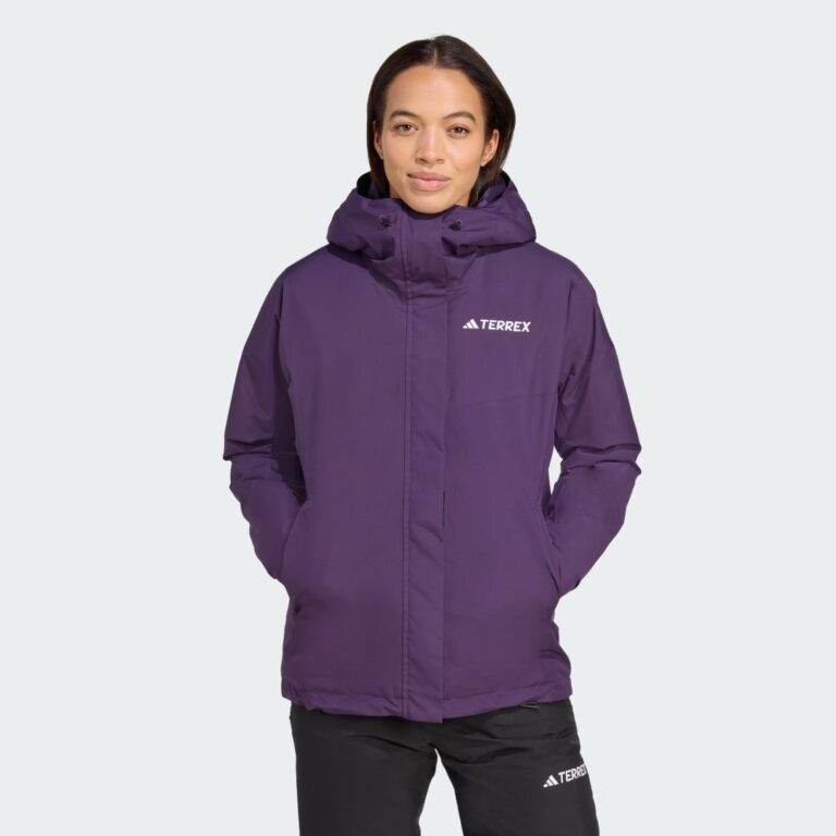 adidas Terrex Multi 2L Rain.Rdy Insulated Jacket Aurora Plum