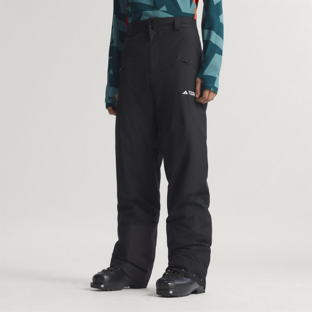 adidas Terrex Multi 2 Layer CLIMAPROOF Insulated Tracksuit Bottoms Black