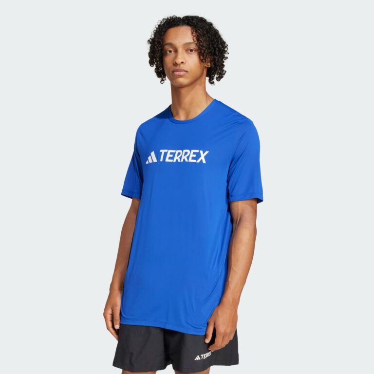 adidas Terrex Multi Climacool Logo Tech T-Shirt Semi Lucid Blue