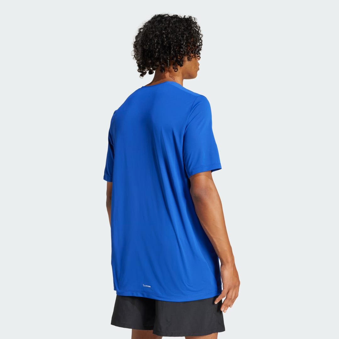 adidas Terrex Multi Climacool Logo Tech T-Shirt Semi Lucid Blue - Image 2