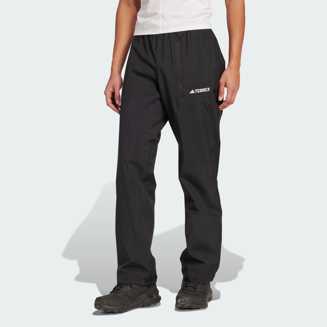 adidas Terrex Multi Climaproof Two-Layer Rain Tracksuit Bottoms 2.0 Black