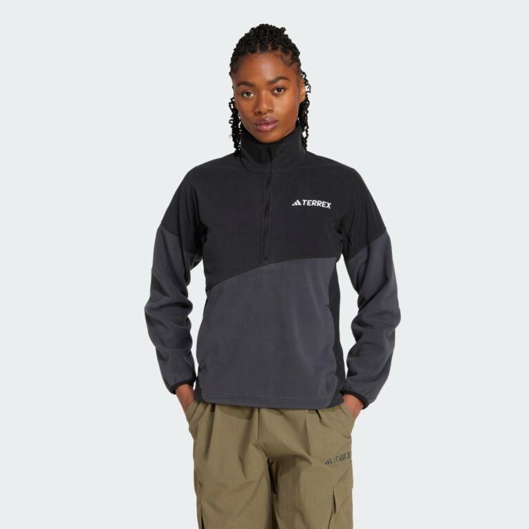 adidas Terrex Multi Climawarm Fleece Anorak Black / Carbon