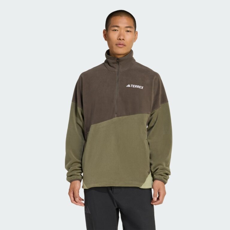 adidas Terrex Multi Climawarm Fleece Anorak Shadow Olive / Olive Strata
