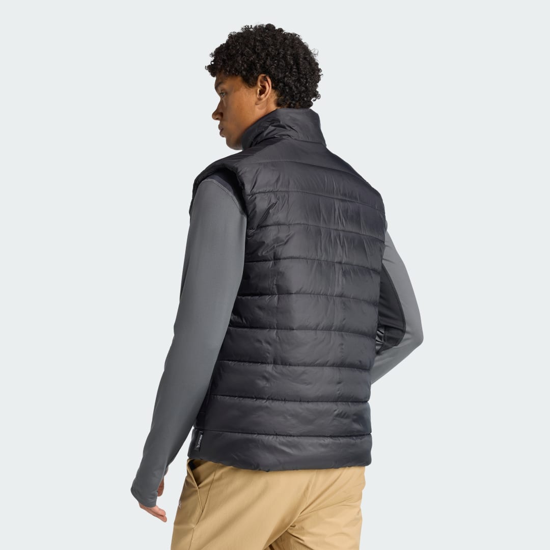 adidas Terrex Multi Essentials CLIMAWARM Padded Vest Black - Image 2