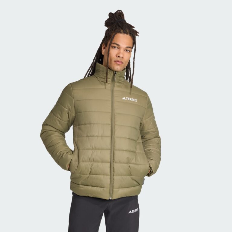 adidas Terrex Multi Essentials Insulated Jacket Olive Strata