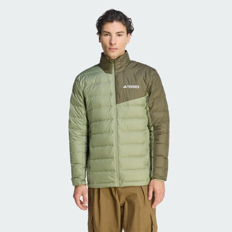 adidas Terrex Multi Light Down CLIMAWARM Jacket Tent Green / Olive Strata