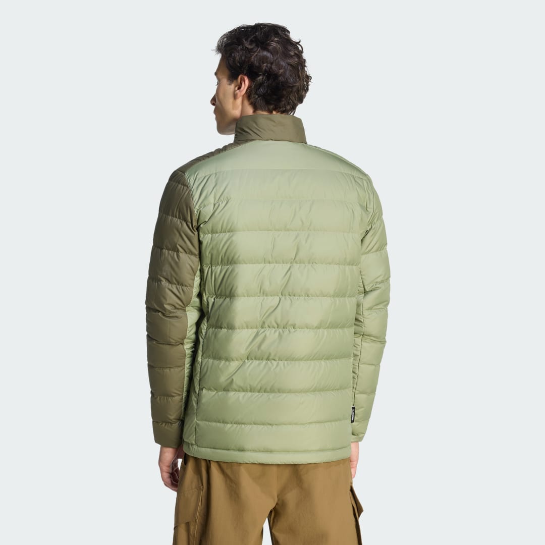 adidas Terrex Multi Light Down CLIMAWARM Jacket Tent Green / Olive Strata - Image 2