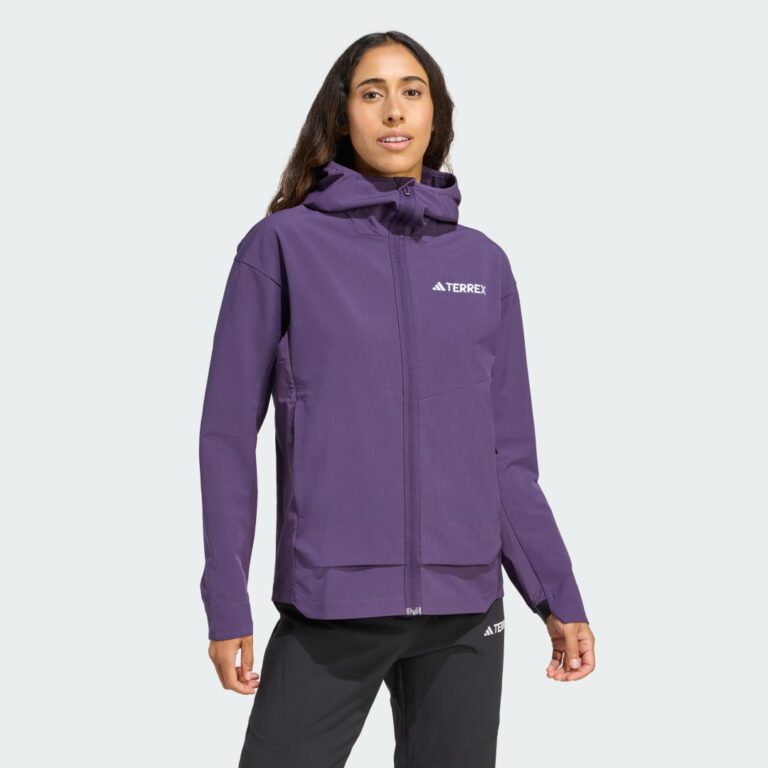 adidas Terrex Multi Softshell Jacket Aurora Plum