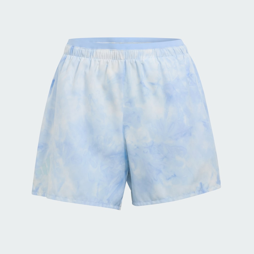 adidas Terrex Multi Spray Dye CLIMA365 Shorts White / Glow Blue - Image 4