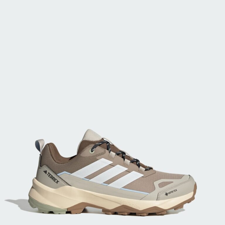 adidas Terrex Skychaser AX5 GORE-TEX Hiking Shoes Blanch Cargo / Off White / Beige