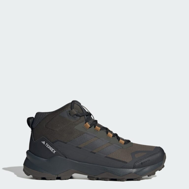 adidas Terrex Skychaser AX5 Mid GORE-TEX Hiking Shoes Shadow Olive / Carbon / Bronze Strata