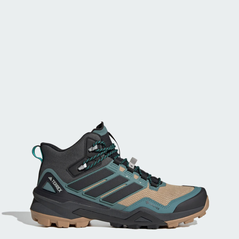 adidas Terrex Skychaser Mid GORE-TEX Hiking Shoes Cardboard / Core Black / Preloved Teal