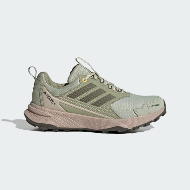 adidas Terrex Tracefinder 2 CLIMAPROOF Trail Running Shoes Tent Green / Olive Strata / Lucid Tangerine