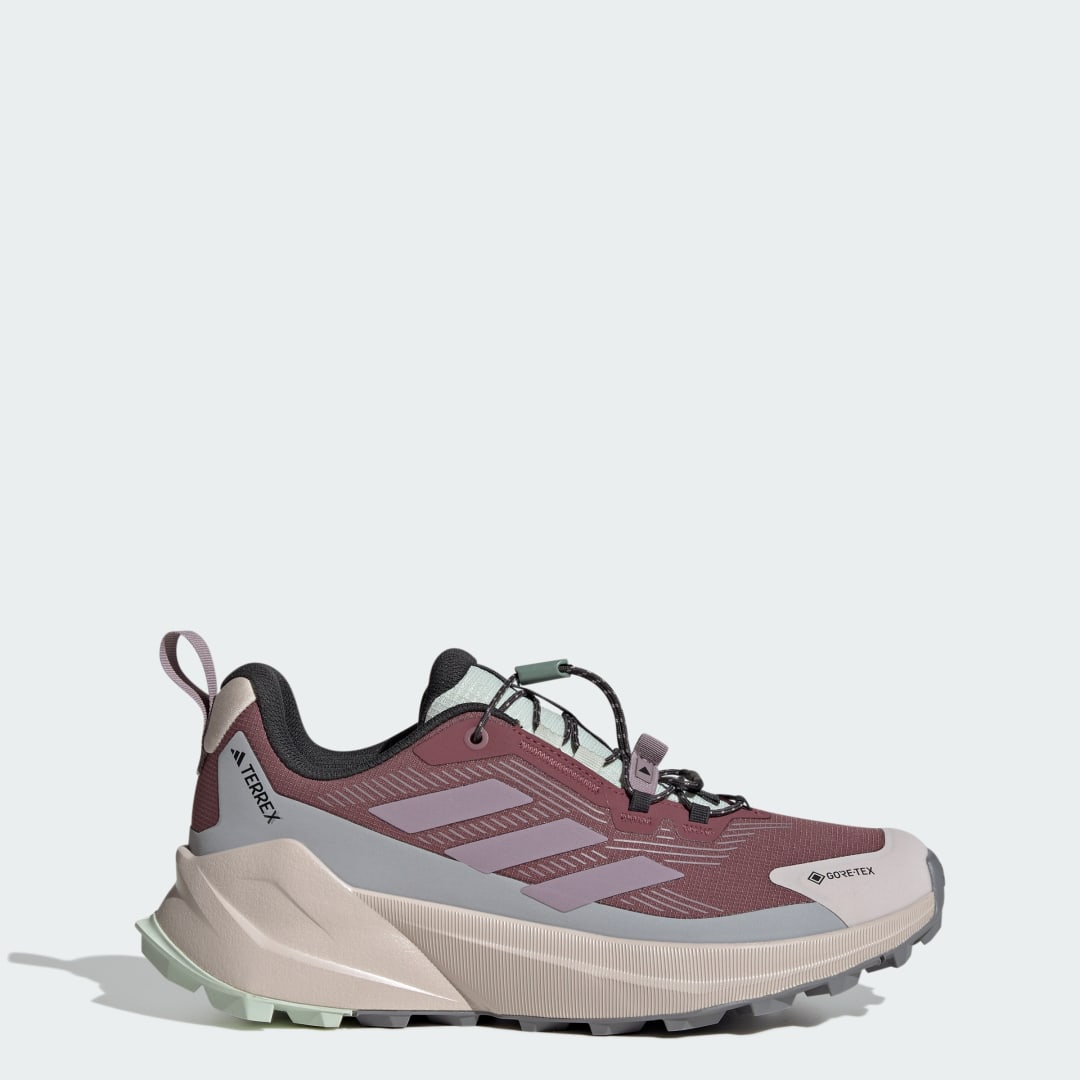 adidas Terrex Trailmaker 2 GORE-TEX Speed Lace Hiking Shoes Burgundy / Preloved Fig / Grey Two