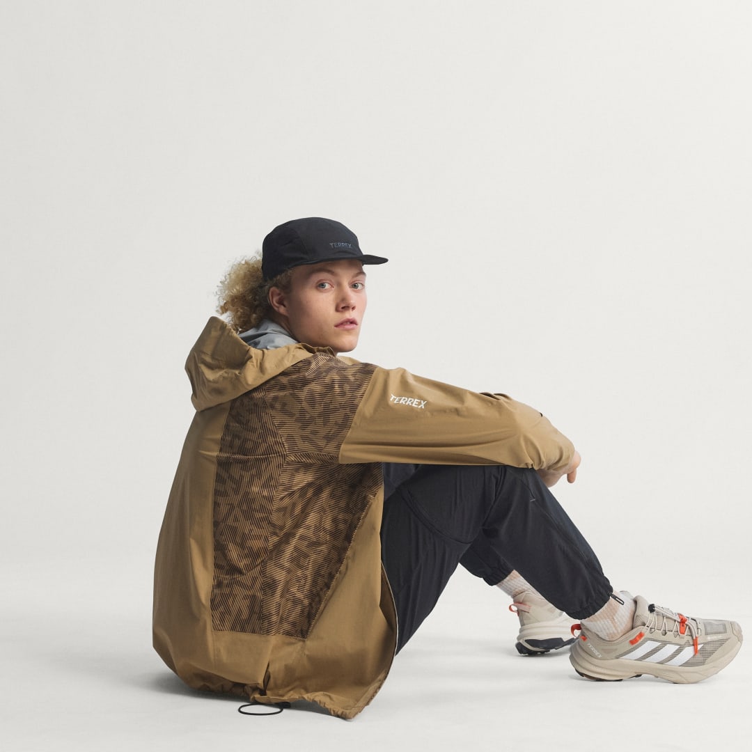 adidas Terrex Xperior 2.5 Layer Hybrid PRIMEKNIT CLIMAPROOF Jacket Cardboard