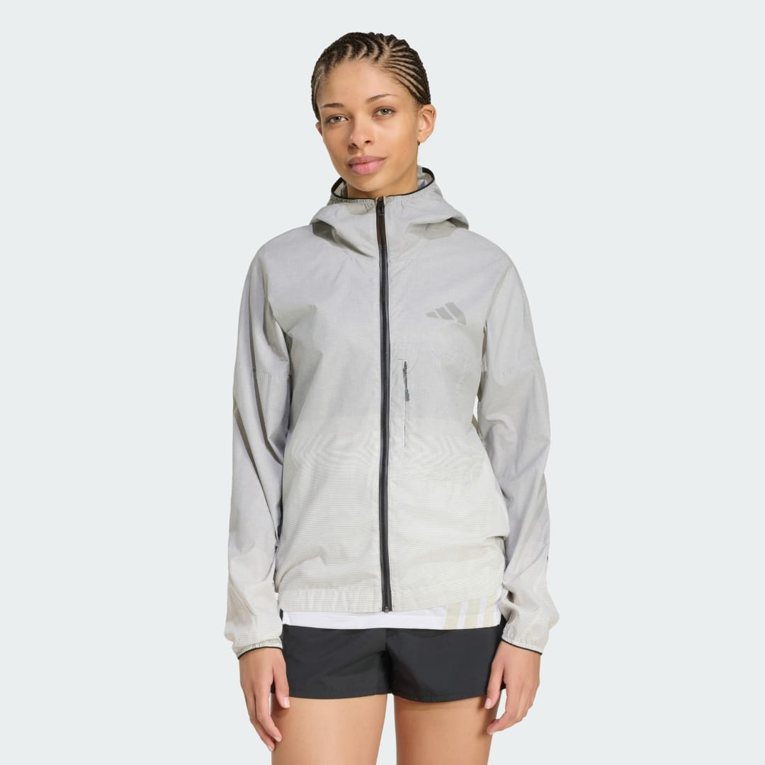 adidas Terrex Xperior CLIMA365 Light Windweave Jacket Black / White