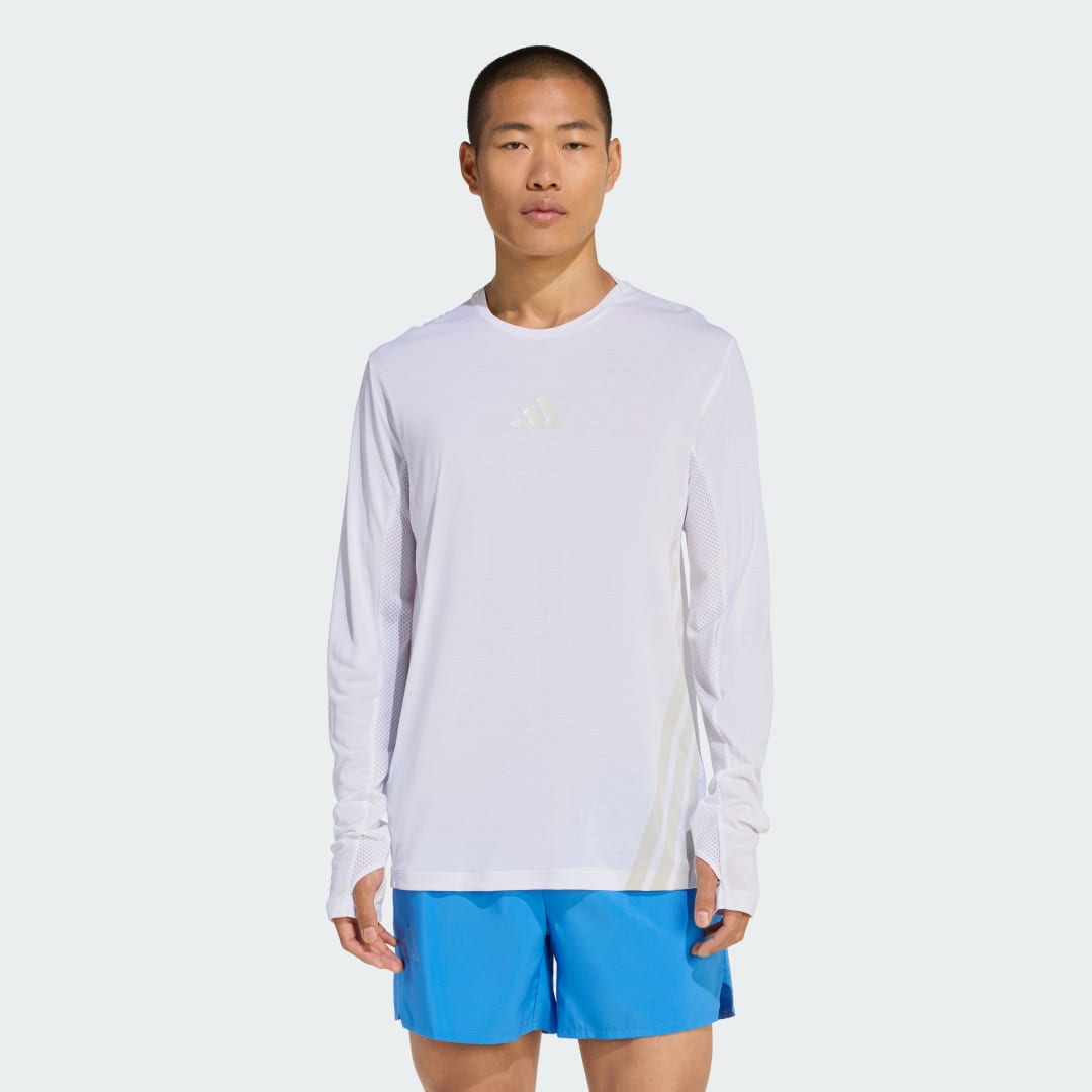 adidas Terrex Xperior CLIMACOOL+ Long Sleeve T-shirt White