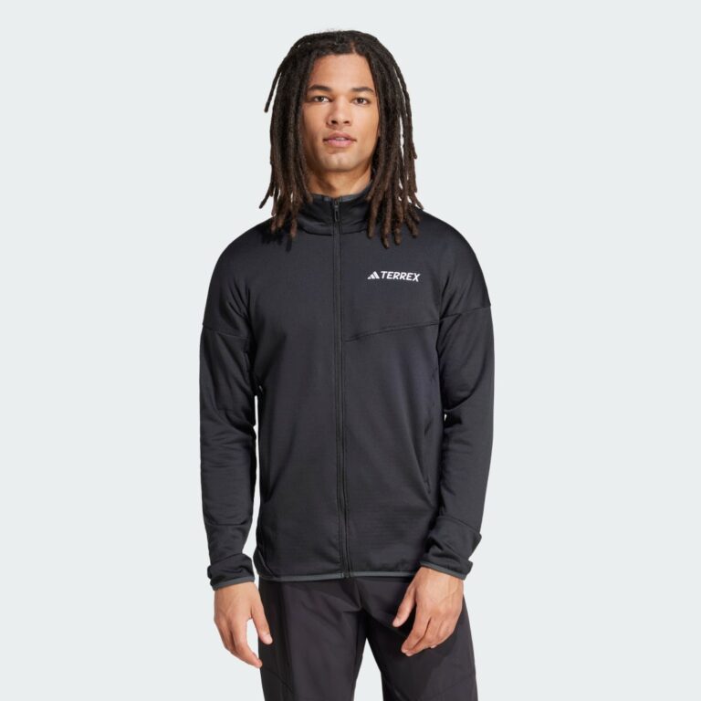 adidas Terrex Xperior Climawarm Light Fleece Jacket Black