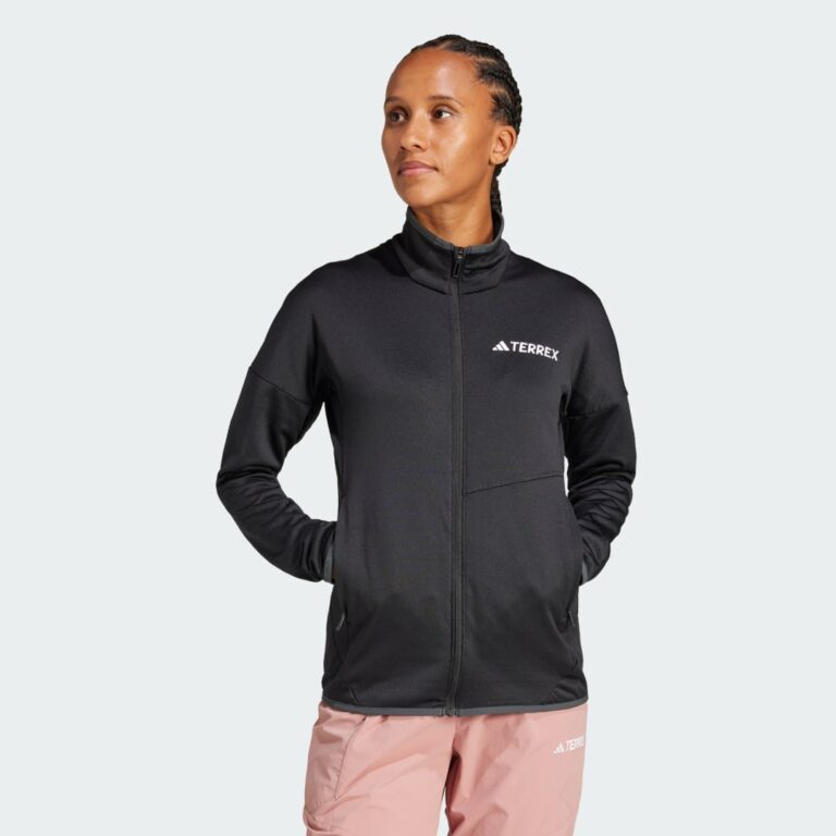 adidas Terrex Xperior Climawarm Light Fleece Jacket Black