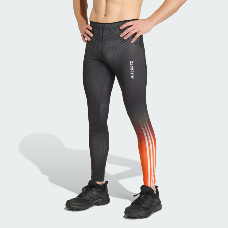 adidas Terrex Xperior Cross-Country Race Tights Semi Impact Orange / Black / Grey Six