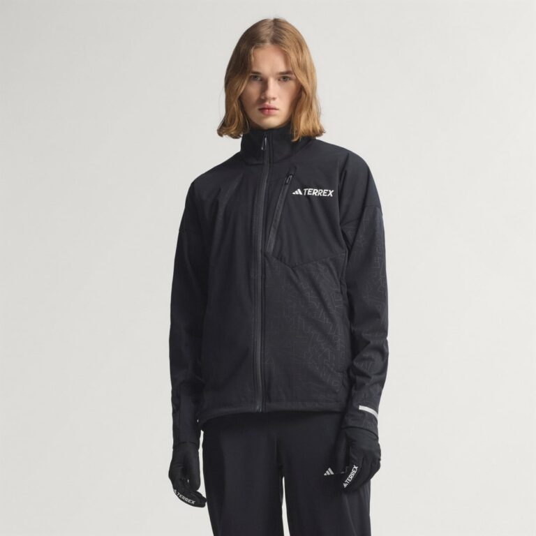 adidas Terrex Xperior Cross-Country Ski Softshell Jacket Black