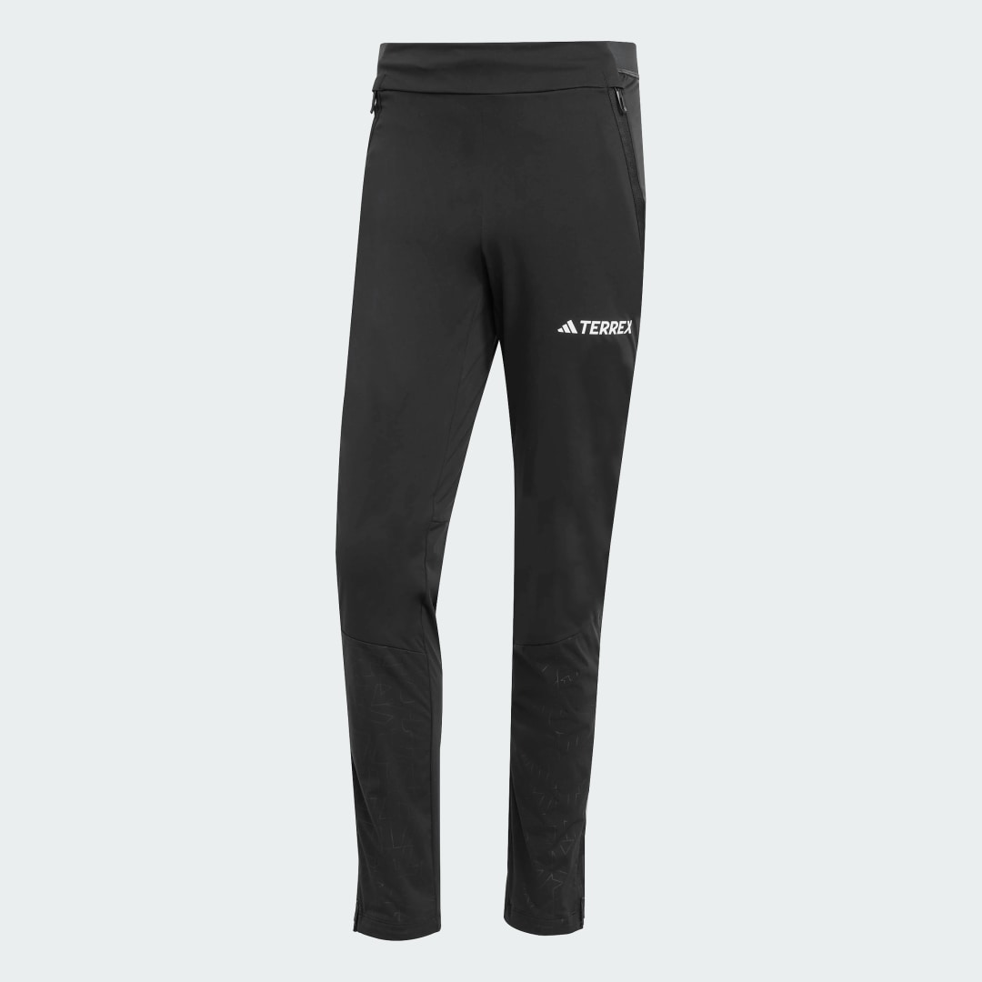 adidas Terrex Xperior Cross-Country ski Softshell Joggers Black - Image 4