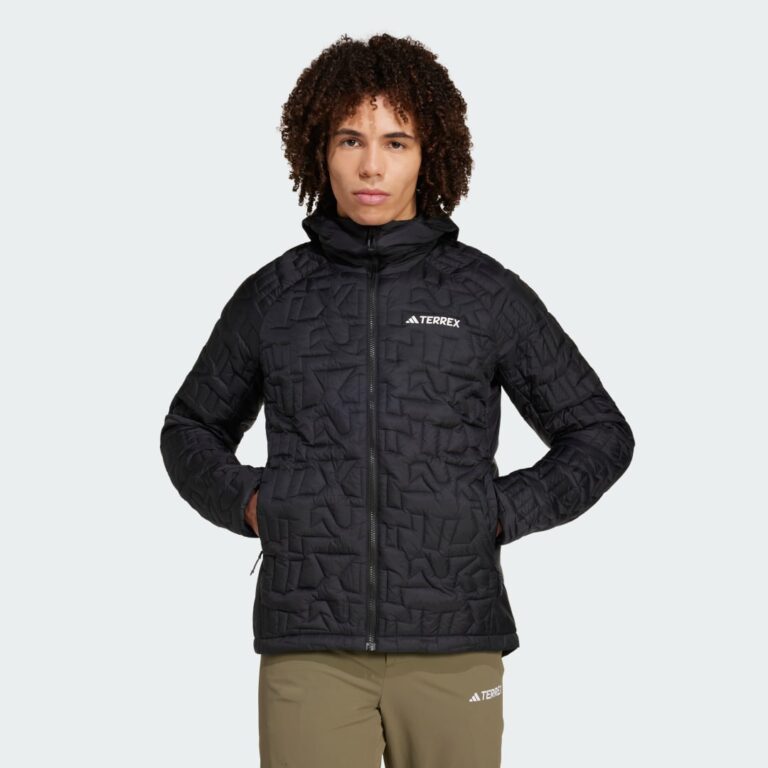 adidas Terrex Xperior PrimaLoft Loose Fill Insulated Hooded Jacket Black
