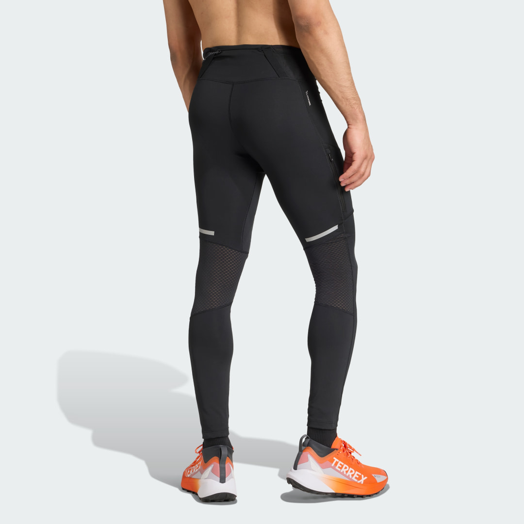 adidas Terrex Xperior Trail Running Tights Black - Image 2