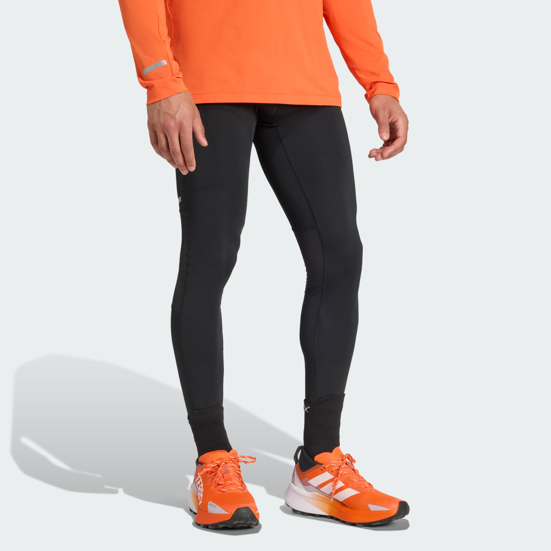 adidas Terrex Xperior Trail Running Tights Black - Image 3